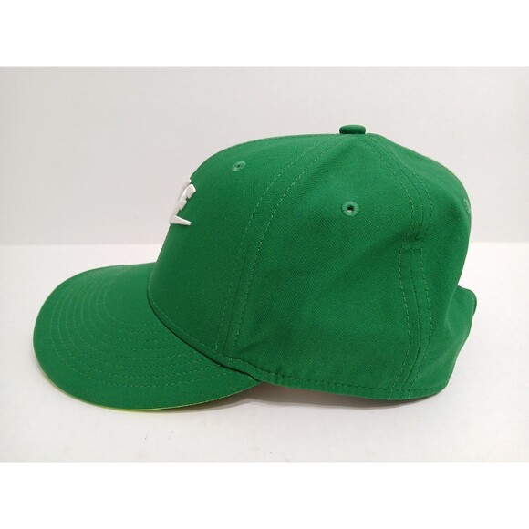 Nike Golf Hat Snapback Cap Green White Big Logo Rare Swoosh - Picture 3 of 8